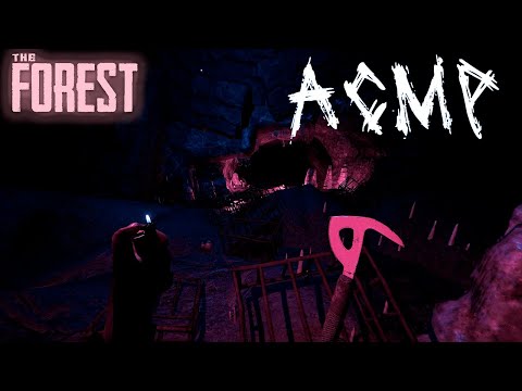 Видео: АСМР The Forest - Продолжение пещерных приключений... #7