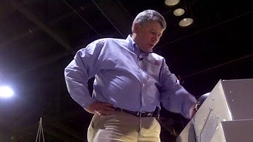 R76 Gleaner Combine Tour From Above at AG CONNECT Expo 2010