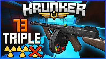TRIPLE NUKE Choke with *NEW* Gumballer Contra Skin #12 | Krunker.io