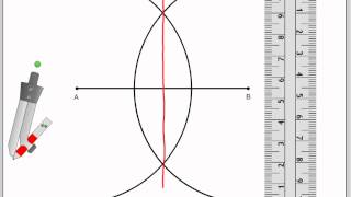 Construct a Perpendicular Bisector of a Line Segment