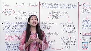 Class 7 - Science - Chapter 13 - Lecture 46 Slate, Fossils and Flint - Allied Schools Class 7 Science Chapter 13 Lecture 39 Igneous Rocks Allied Schools