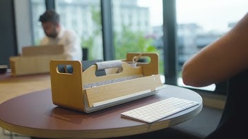 Introducing Gustav - The Portable Office Solution for Desk Sharing