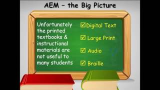 Accessible Educational Materials 2016.5.18