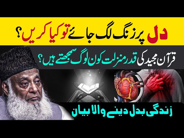 Dr Israr Ahmed Life Changing Bayan - Quran Ki Shan - Reality Of Life class=