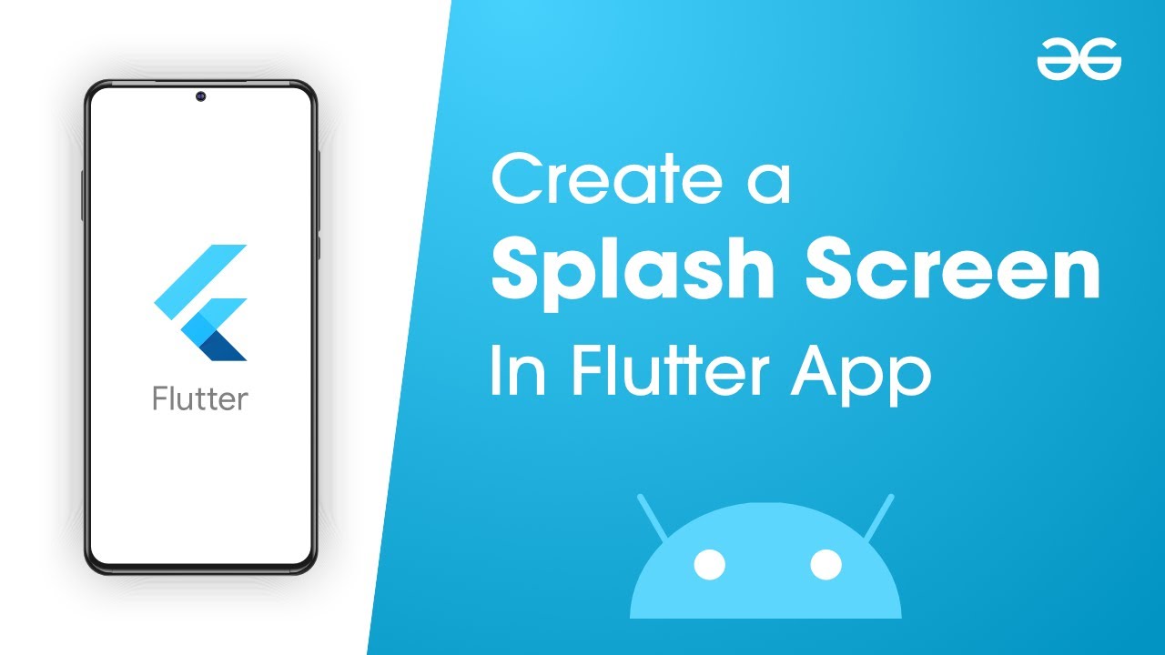 How To Create Splash Screen In Flutter Splash Screen Tutorial In - Vrogue