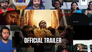A Quiet Place: Day One Official Trailer Reaction Mashup