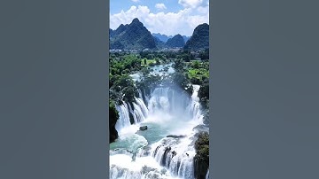 Vẻ đẹp hùng vĩ của thác Bản Giốc