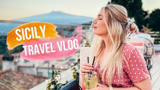 The most beautiful place in Sicily 🍋 | Travel vlog: Taormina | Isola Bella | Etna | Italy