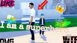 Building  a Superhero team and house|sims 4