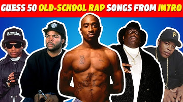 Guess 50 Old-school Rap songs from the intro | Guess the song | Rap Songs Quiz 2025 | 2pac, Biggie