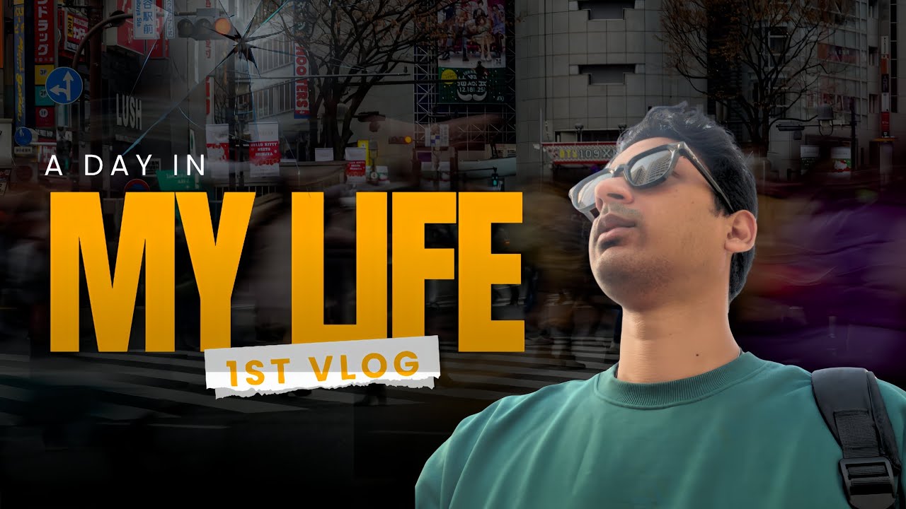 First vlog | Day in my life 😉🤷‍♂️ - YouTube