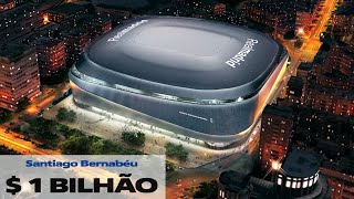 A TECNOLOGIA desse estádio ASSUSTA! Santiago Bernabéu