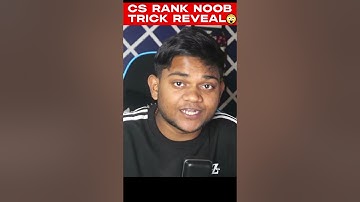 CS RANK NOOB PLAYER  TRICK REVEALED😍 #shorts #freefireshorts