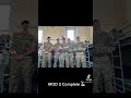 British Army Reserves MOD 2 Completion Overview