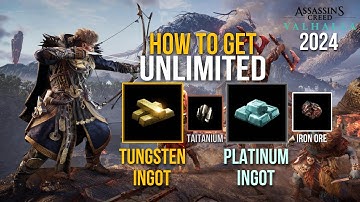 AC VALHALLA HOW TO GET UNLIMITED TUNGSTEN INGOT AND PLATINUM INGOT 💯 WORKING TRICK