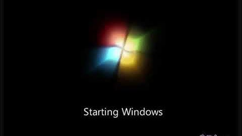 Microsoft Windows 7 Startup Sound Reversed