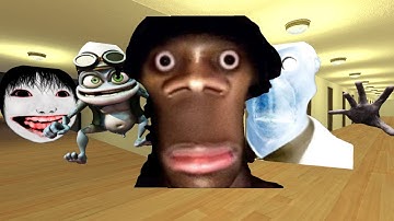 POV HI MY NAME IS AUUGHH OBUNGA CRAZY FROG AND ALL NEXTBOT #garrysmod #yoshiegaming