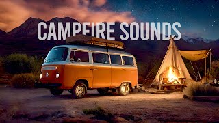 Soothing Campfire Sounds to Fall Asleep, Relax or Unwind by Van Clan 446 views 6 months ago 1 hour