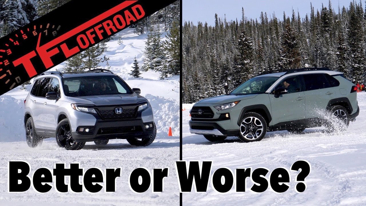 2019 Toyota RAV4 Adventure vs Honda Passport AWD: Compared ... 2019 Toyota RAV4 Adventure vs Honda Passport AWD: Compared ...