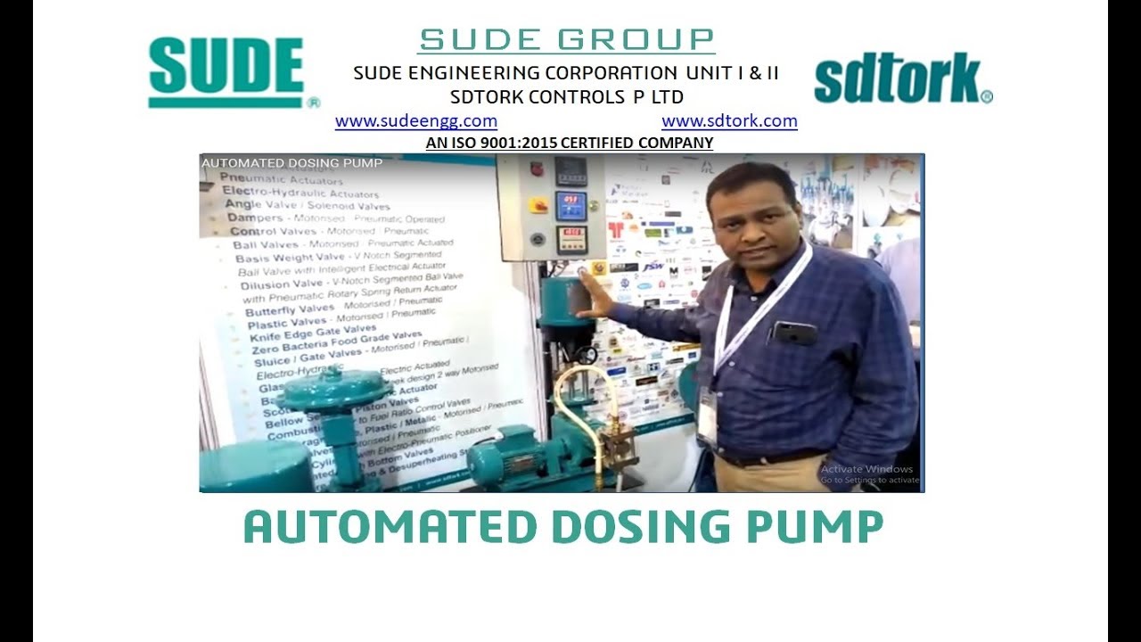 AUTOMATED DOSING PUMP YouTube