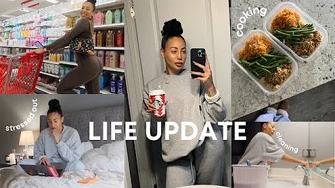 Vlog~ Im stressed about this + life update + getti...