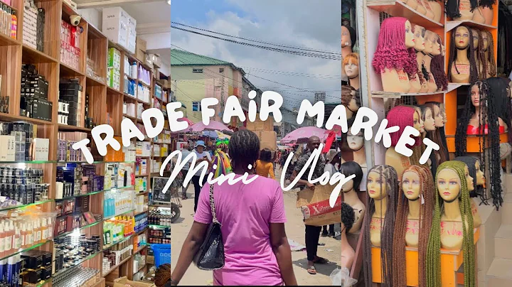 TRADE FAIR INTERNATIONAL MARKET LAGOS | THE BIGGEST HAIR MARKET IN NIGERIA  | LAGOS MARKET VLOG