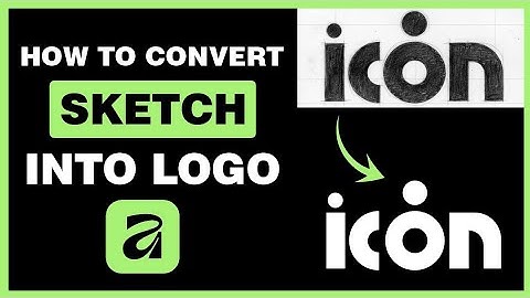 How to convert sketch into vector logo /From Sketch to Vector in Affinity Designer #affinity #Vector