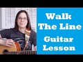 I Walk The Line Beginner Guitar Lesson - Easy Version