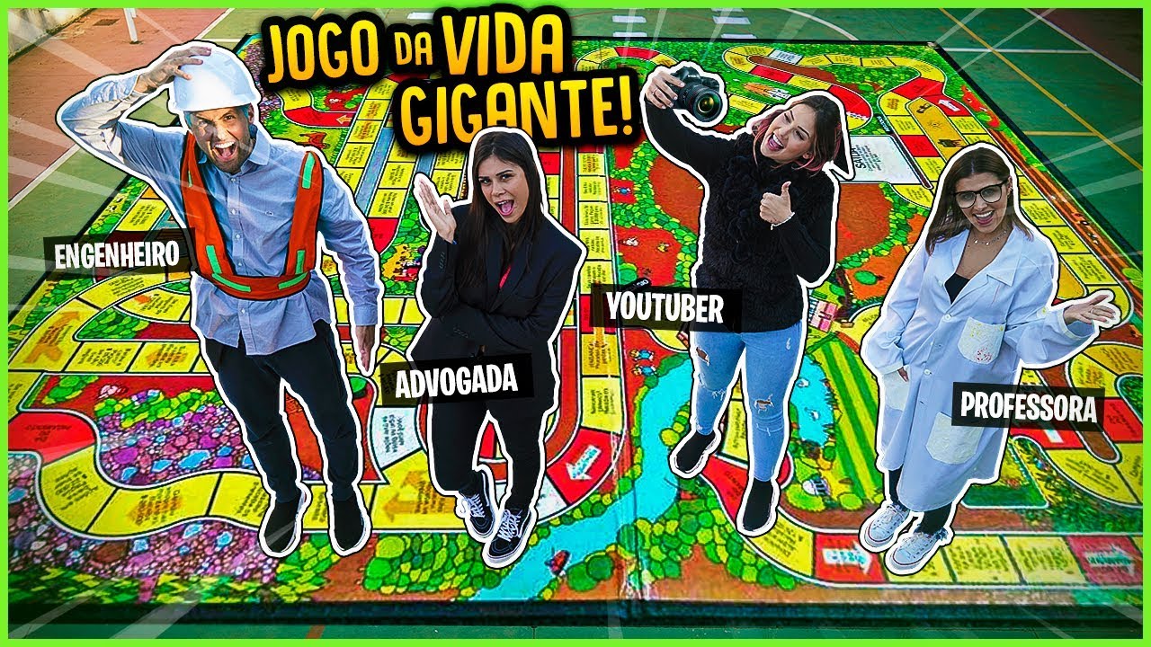 Jogo de Ludo - Linha Mega Gigante - AVirtualSP