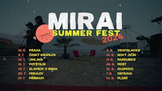 Zveme vás na MIRAI SUMMER FEST 2024 ☀️