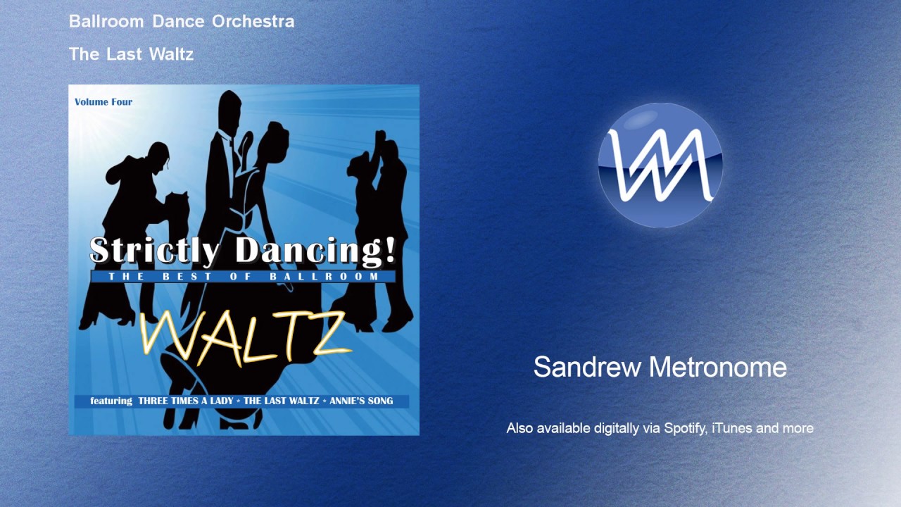 Ballroom Dance Orchestra The Last Waltz YouTube