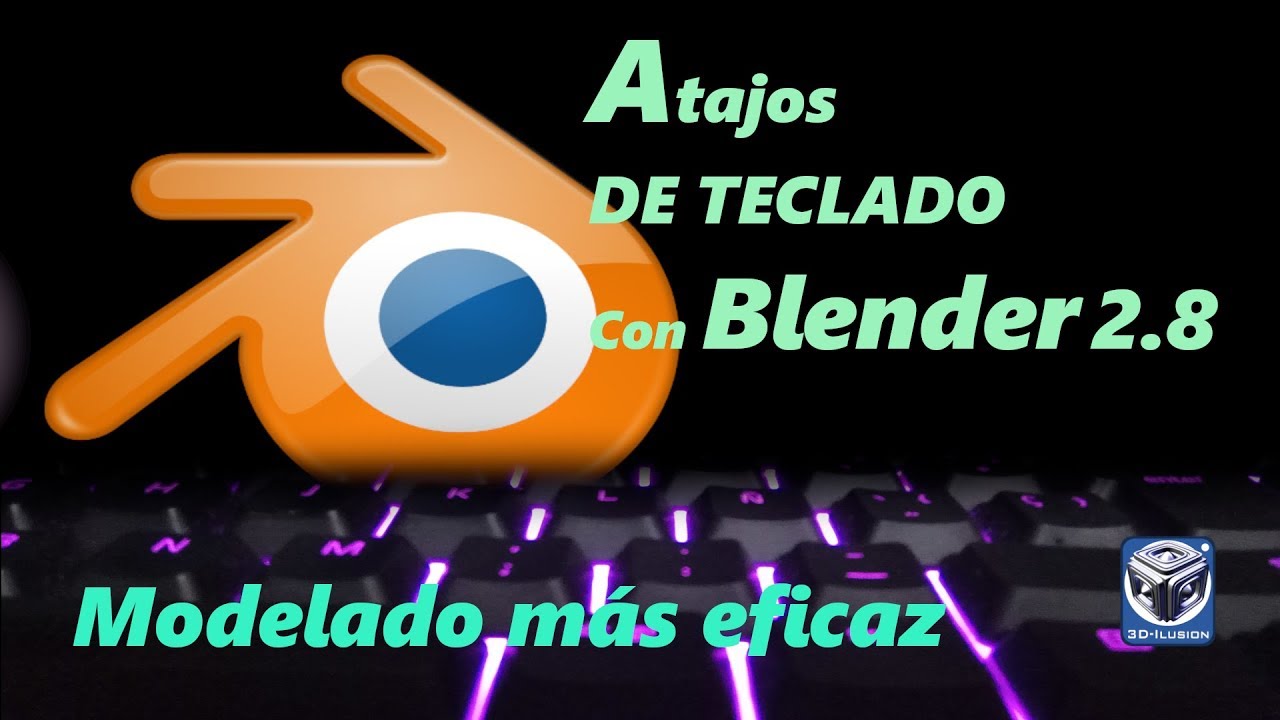 Blender más fácil con atajos----(Tutorial Español 2.80) tutorialspoint