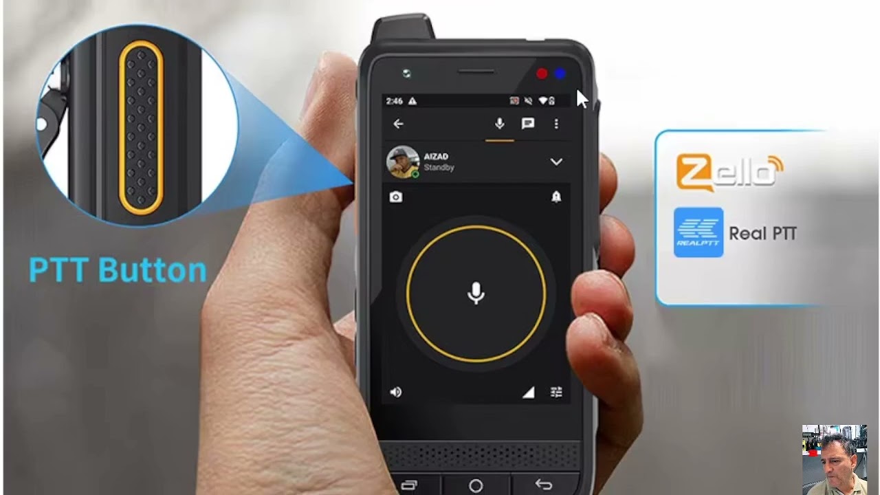 ANYSECU W400 ZELLO ECHOLINK ANDROIID 15