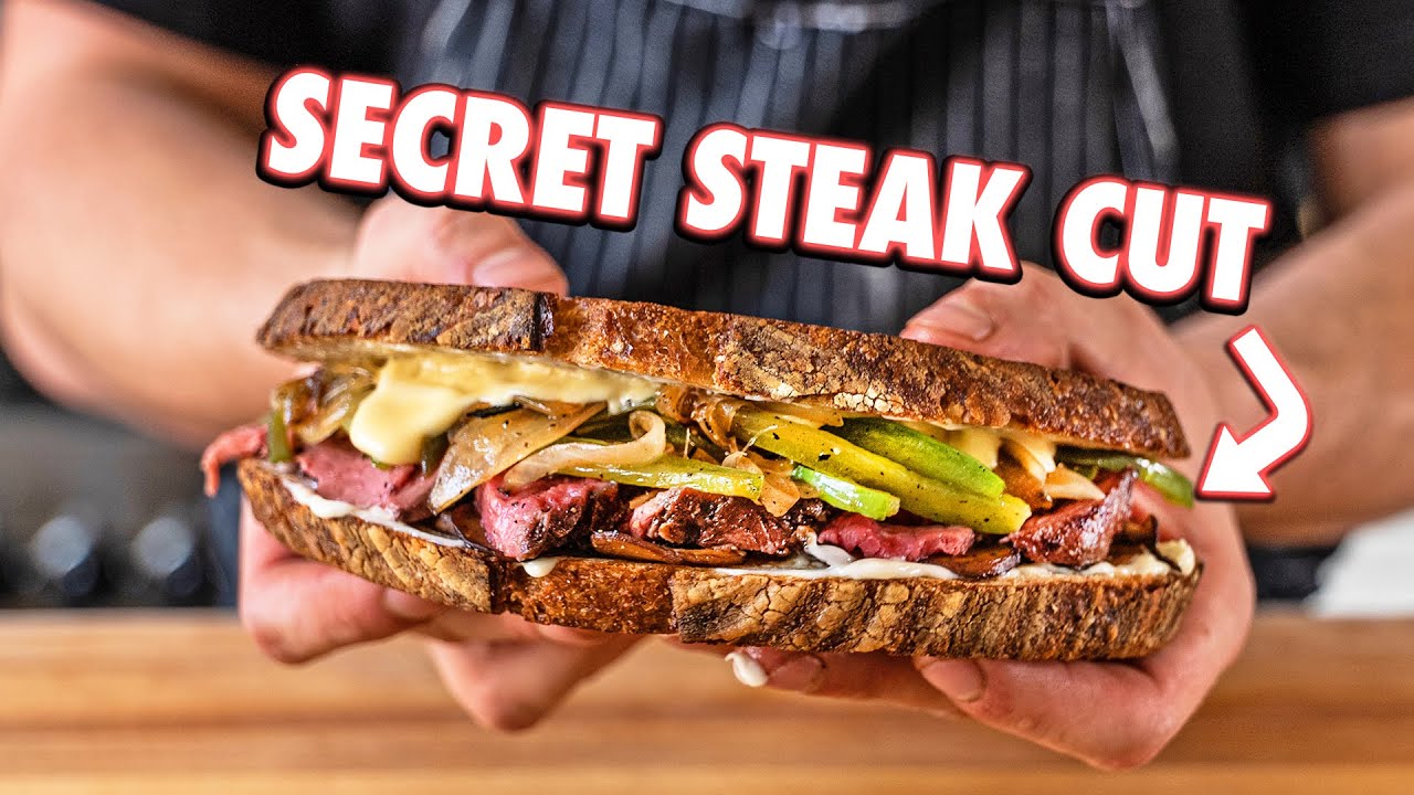 The Cheapest Steak Sandwich Ever | But Cheaper | Joshua Weissman