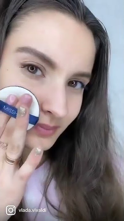 Обзор на тональное средство кушон Missha. Кушон Миша. Впервые тестирую ...