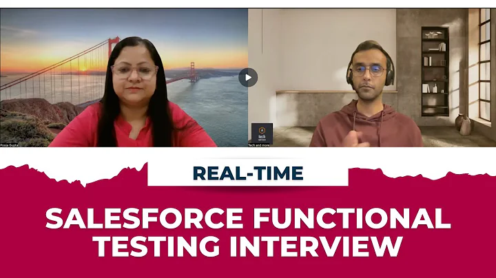 Salesforce Functional Testing Interview | Real Interview Questions & Answers | Part 1 #salesforceqa