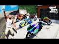 GTA 5 : Collecting Rare Billionaire Super Bikes in GTA 5 ! (GTA 5 mods)