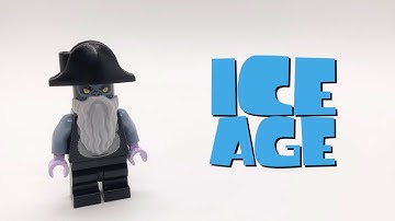 LEGO Captain Gutt Custom Minifigure From Ice Age Continental Drift!