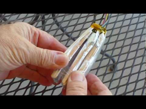 Prof. Iadevaia Takes Apart A LiPo Battery - YouTube