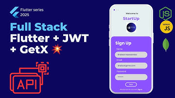 Flutter + Node.js Authentication Tutorial | REST API + JWT + GetX (Full Stack 2025)