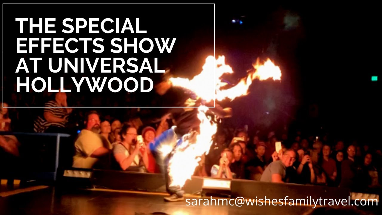 Special Effects Show at Universal Hollywood YouTube