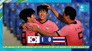 #AFCU23 - Group C | Korea Republic 1 - 0 Thailand