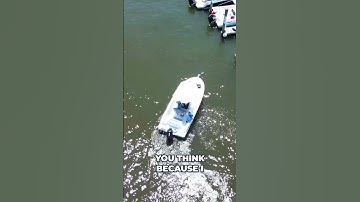 Thumbnail of Docking Against Wind and Current with Drone Footage to Help!: Bridge Marina Docking Tips #shorts