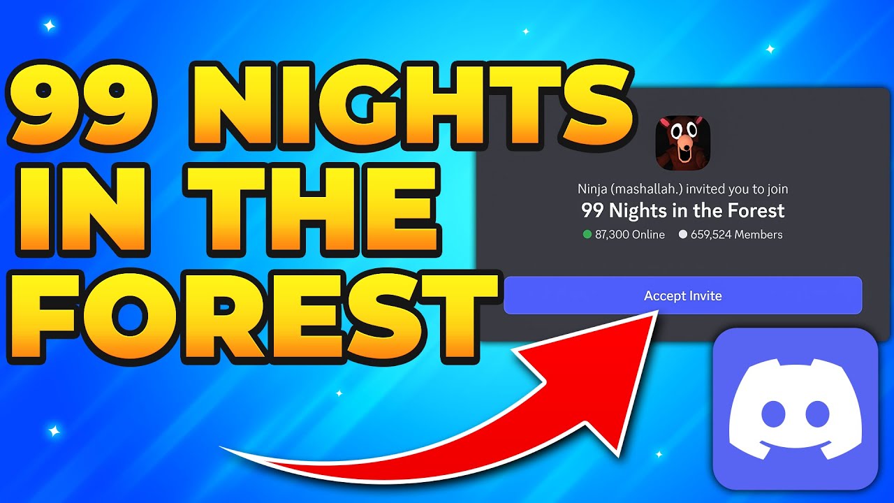 How to Join 99 Nights in the Forest Discord Server – PC & Mobile - YouTube
