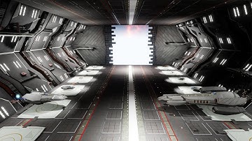 UE4 - Class-Based Spaceships In A Sci-Fi Hangar - Tutorial | Games By Hyper