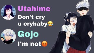 What if Gojo and Utahime swap personality! Jujutsu kaisen discord