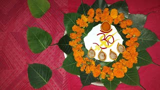 Aarti Thali Decoration for Festival || Simple Aarti Thali Decorations ideas for Navratri/Diwali