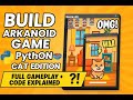Making Arkanoid... but it’s a Hungry Cat 😹 | Python Game Dev
