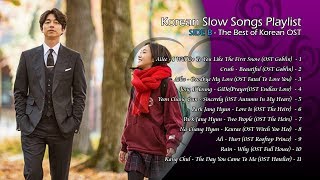 Korean Slow Songs Playlist with Lyrics - Side B : The Best of Korean OST