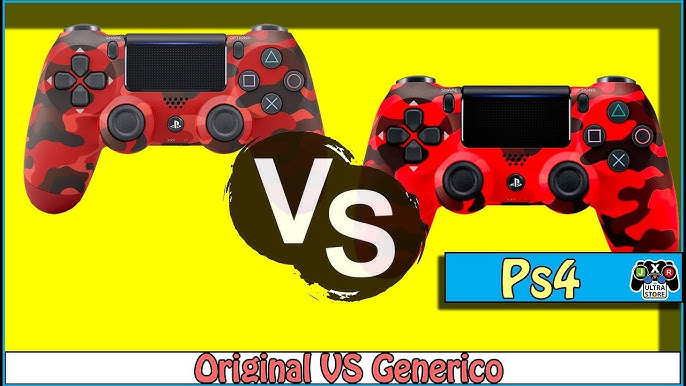 diferencias mando PS4 original VS genérico 